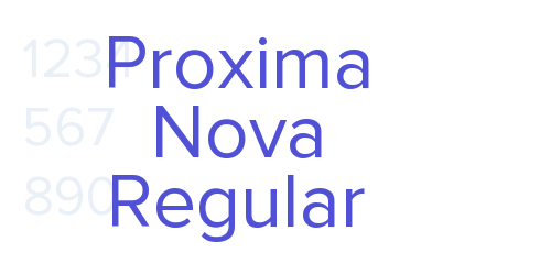 Proxima Nova Regular-font-download