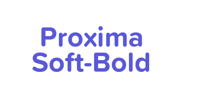 Proxima Soft-Bold Font Download