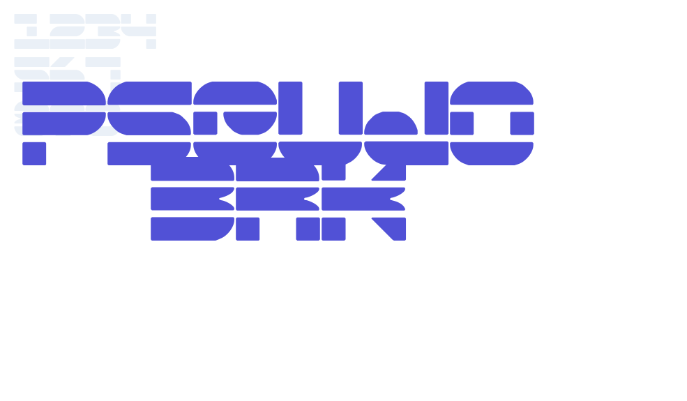 Pseudo BRK-font-download