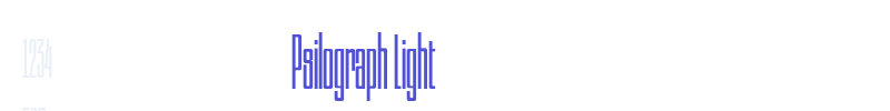 Psilograph Light font download