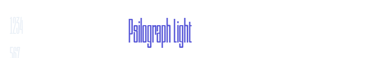 Psilograph Light font download