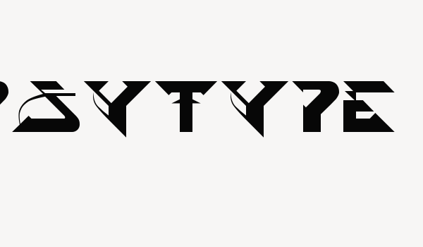 PsyType Font