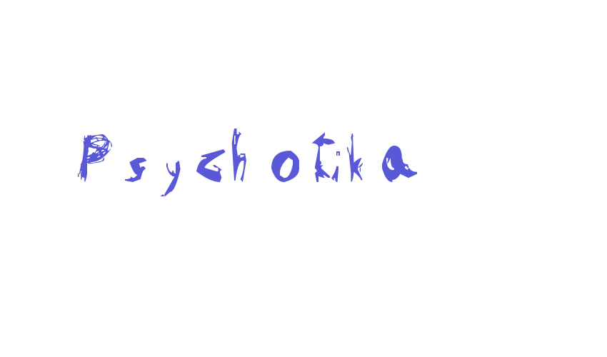 Psychotika Font