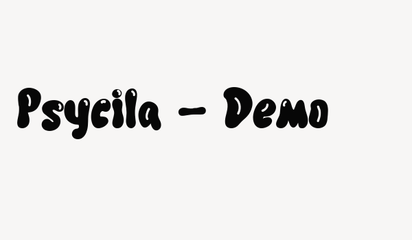 Psycila – Demo Font