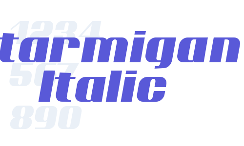 Ptarmigan Italic Font Download