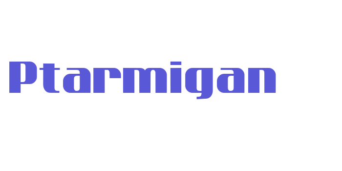 Ptarmigan Font Download