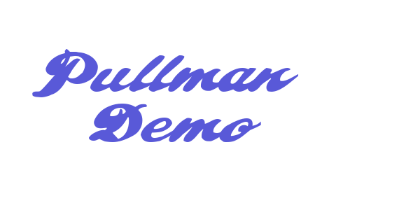 Pullman  Demo font free