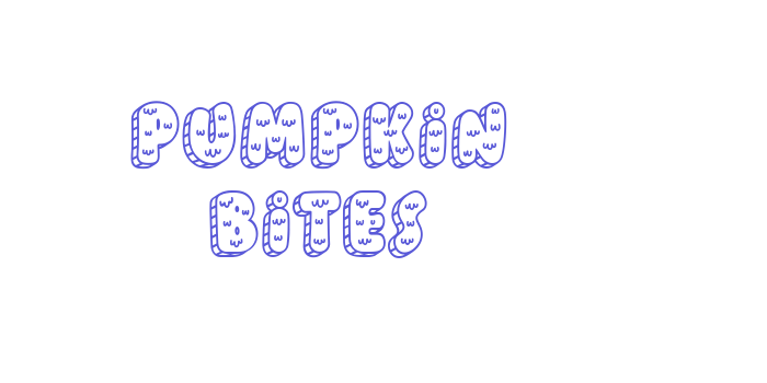 Pumpkin Bites Font Download