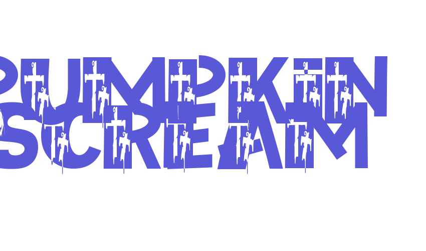 Pumpkin Scream Font Download