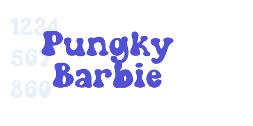 Pungky Barbie-font-download