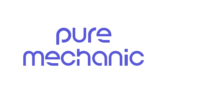 Pure Mechanic Font Download