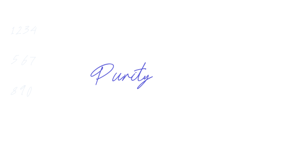 Purity font