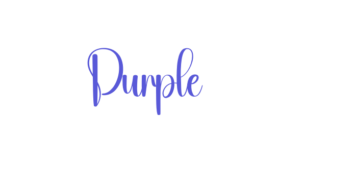 Purple Font Download