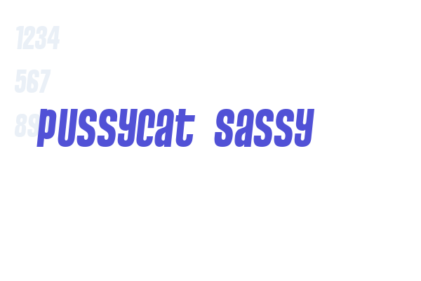 Pussycat  Sassy Font Download