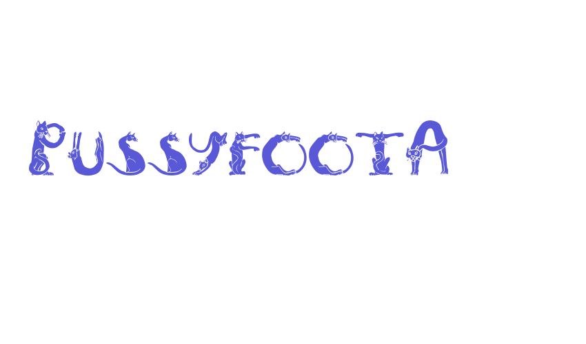 PussyfootA Font