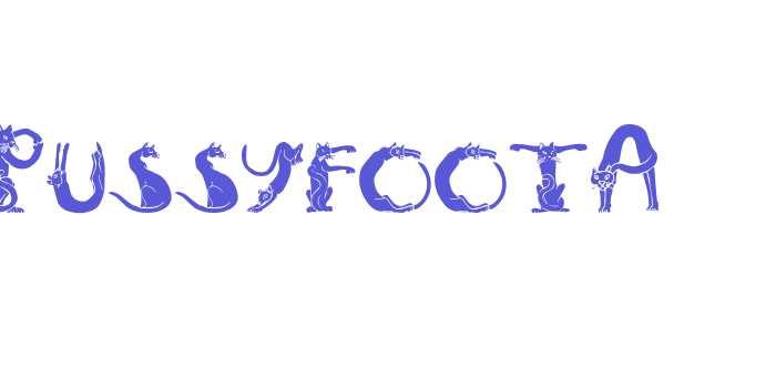 PussyfootA Font