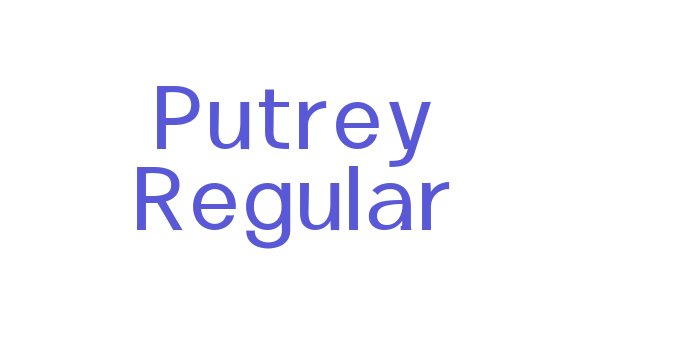 Putrey Regular Font Download