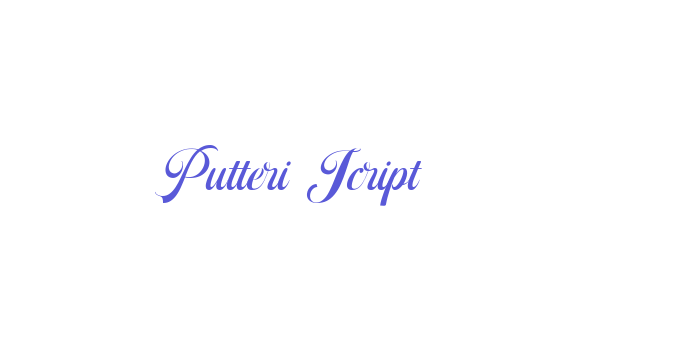 Putteri Script Font Download