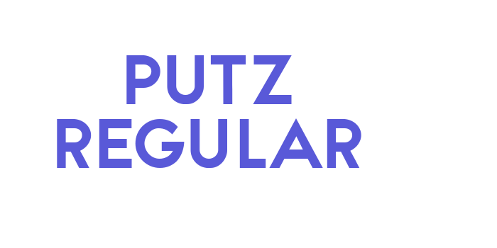 Putz Regular Font