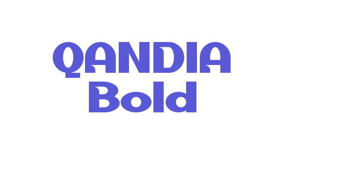 QANDIA Bold Font Download