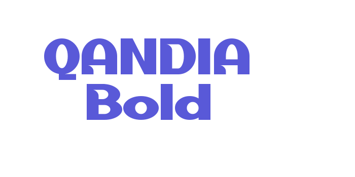 QANDIA Bold Font