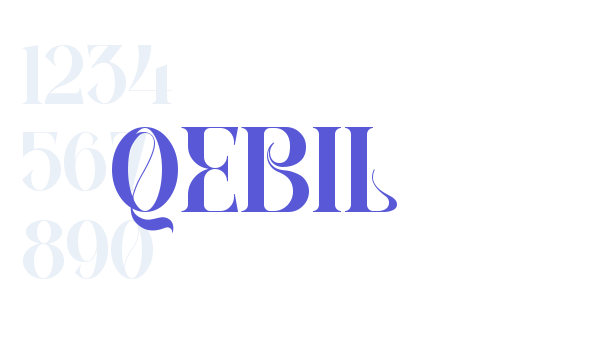 QEBIL Font