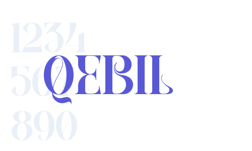 QEBIL Font Download