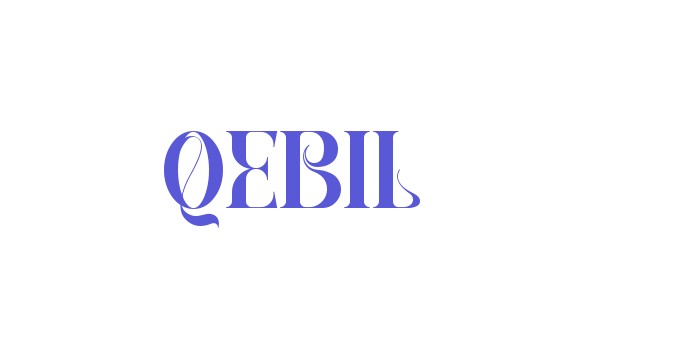 QEBIL Font Download