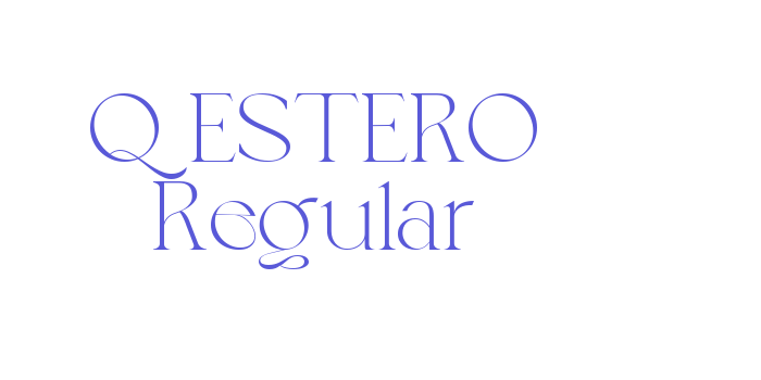 QESTERO Regular Font Download