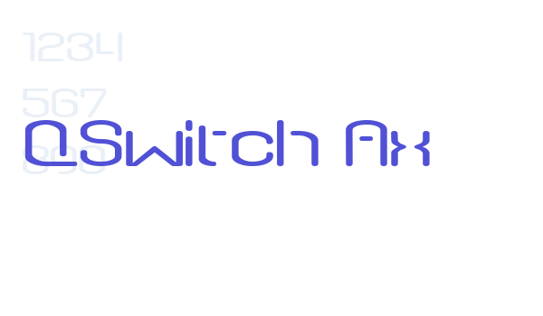 QSwitch Ax font download