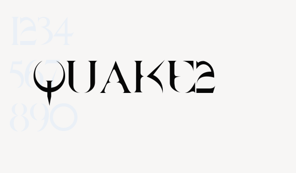 QUAKE2 Font