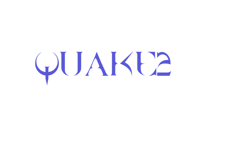 QUAKE2 Font Download