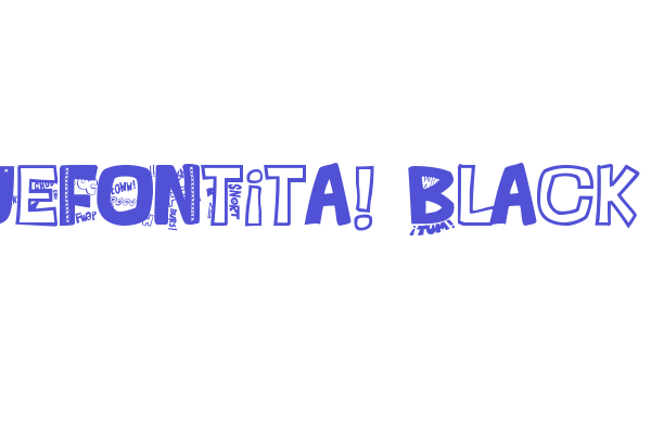 QUEFONTita!-Black Font Download