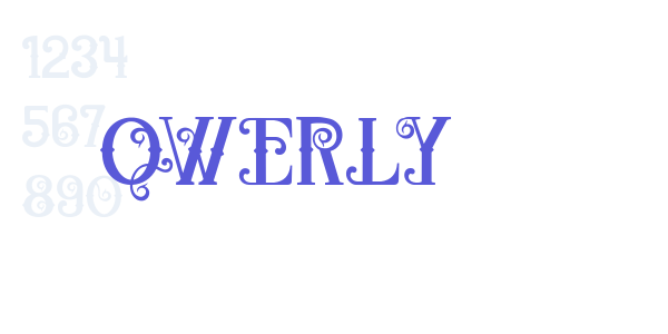 QWERLY font free