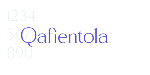 Qafientola-font-download