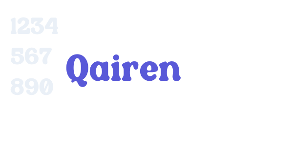 Qairen font free