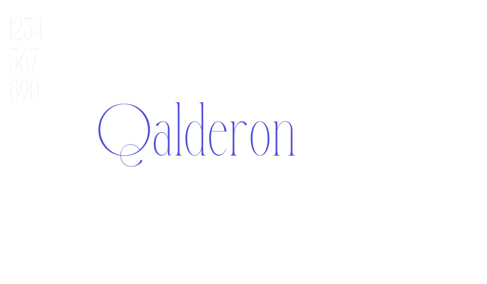 Qalderon-font-download