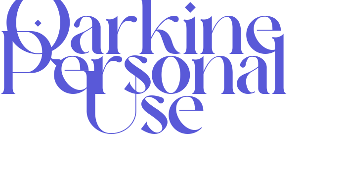 Qarkine Personal Use Font Download