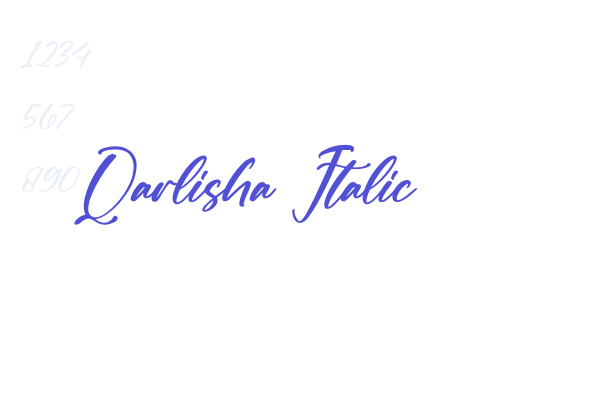 Qarlisha Italic