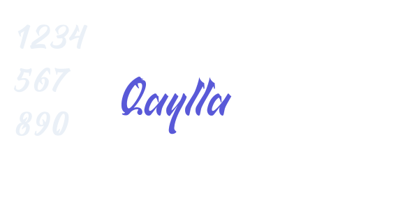 Qaylla font free