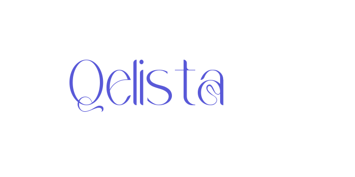 Qelista Font Download