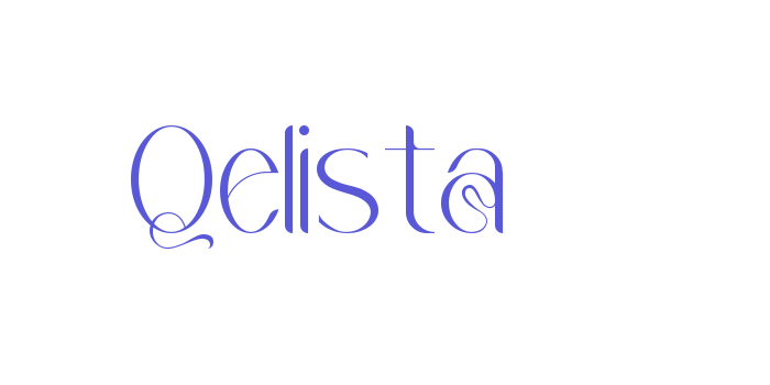 Qelista Font