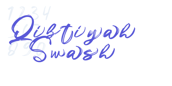 Qibtiyah Swash font free