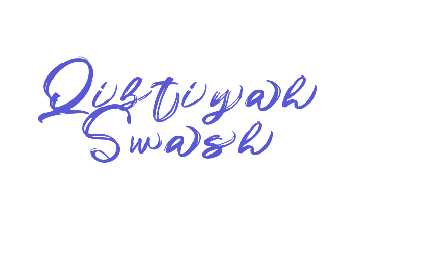 Qibtiyah Swash Font Download