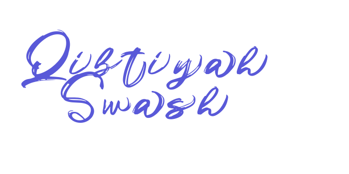 Qibtiyah Swash Font Download