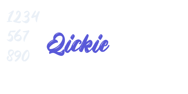 Qickie font free