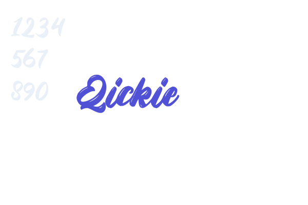 Qickie Font Download