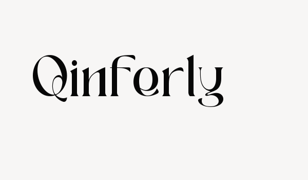 Qinferly Font