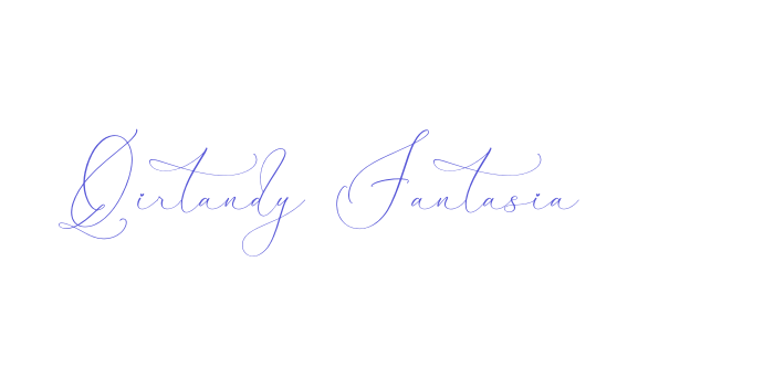 Qirtandy Fantasia Font Download