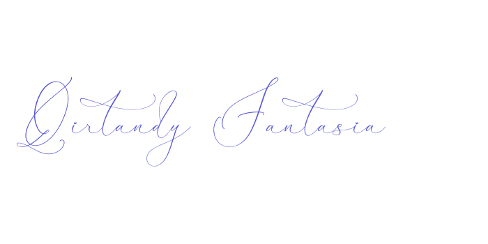 Qirtandy Fantasia Font